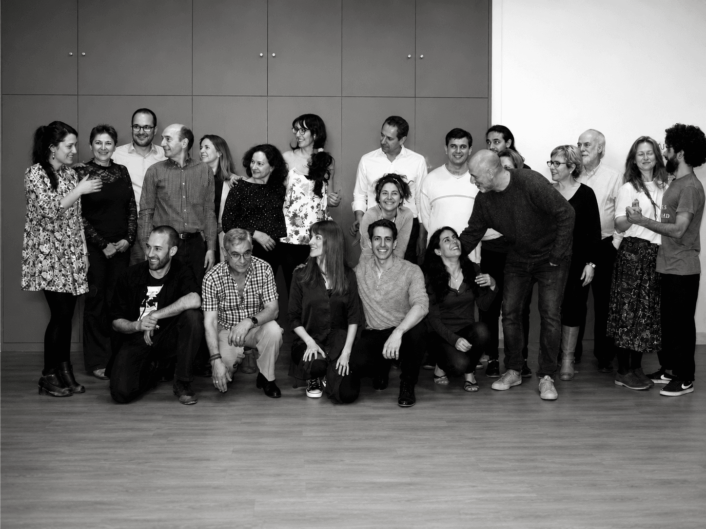 Alumnos de La Escuelita de Tango Popular en Madrid